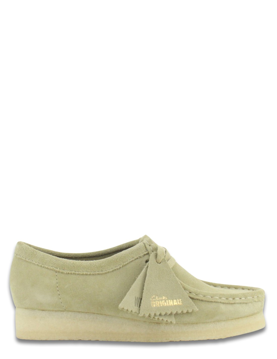 clarks Derbies Femme Wallabee Maple Suede