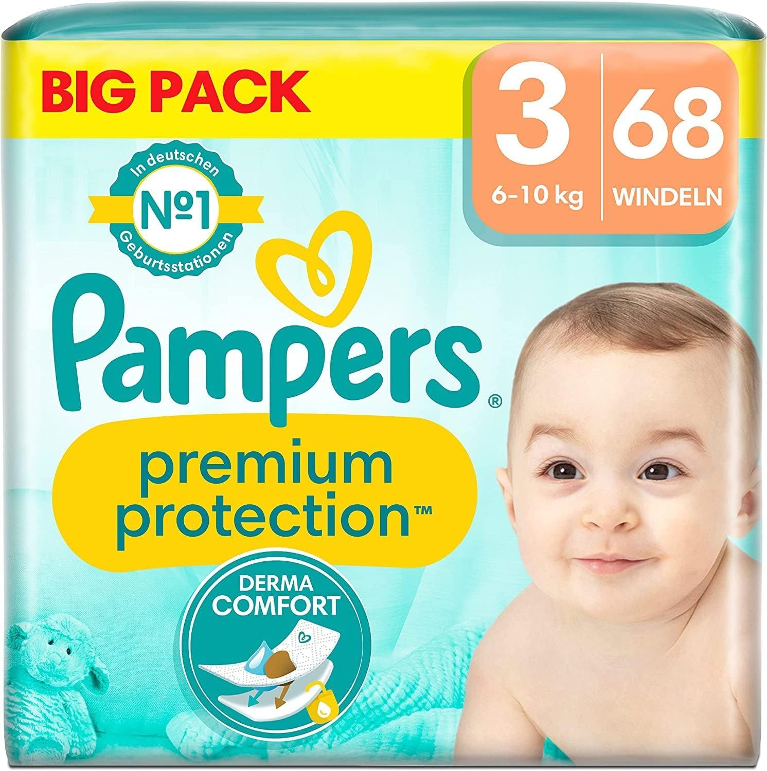 Pampers Premium Protection Größe 3  6kg - 10kg