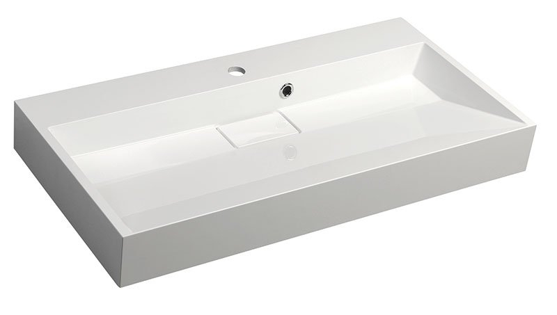 Sapho Amur wastafel 90x46cm