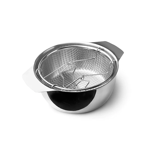 Friteuse avec panier et couvercle 20 cm Ibili