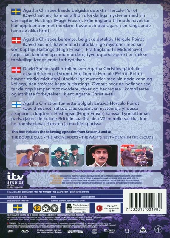Poirot - Boks 8 - DVD