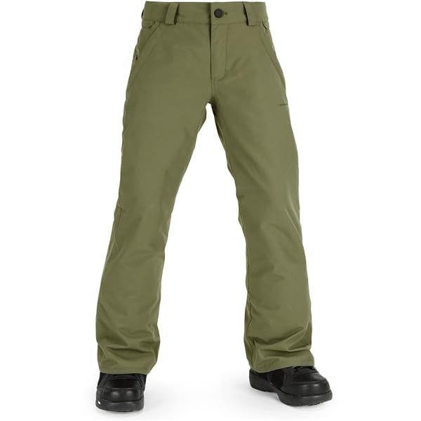 Pantalon snowboard VOLCOM FREAKIN CHINO YOUTH INS PANT MILITARY