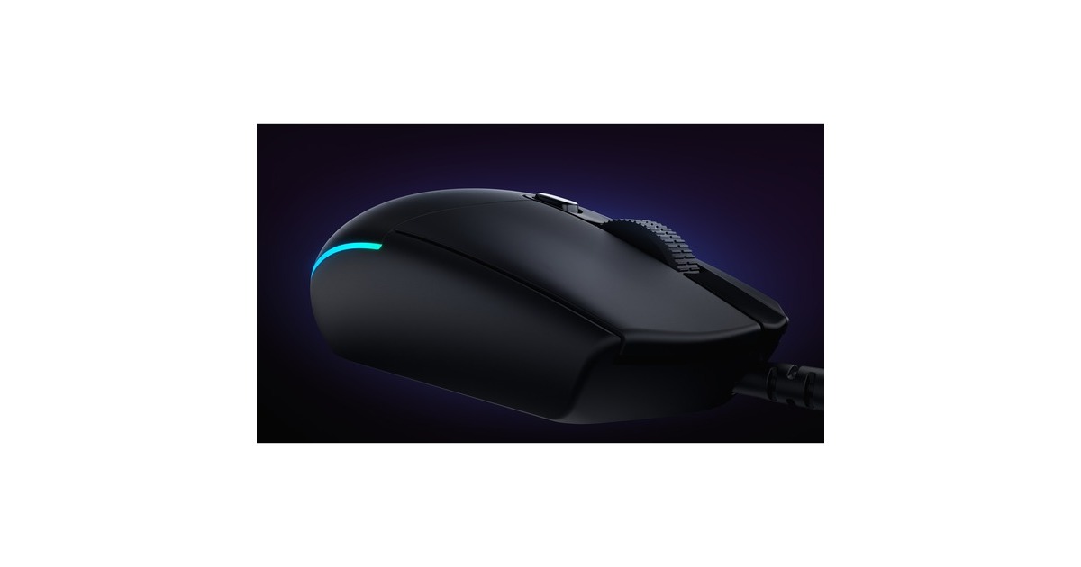 LogitechG203 LIGHTSYNC gaming muis  (Zwart, 200 - 8000 dpi, RGB leds)