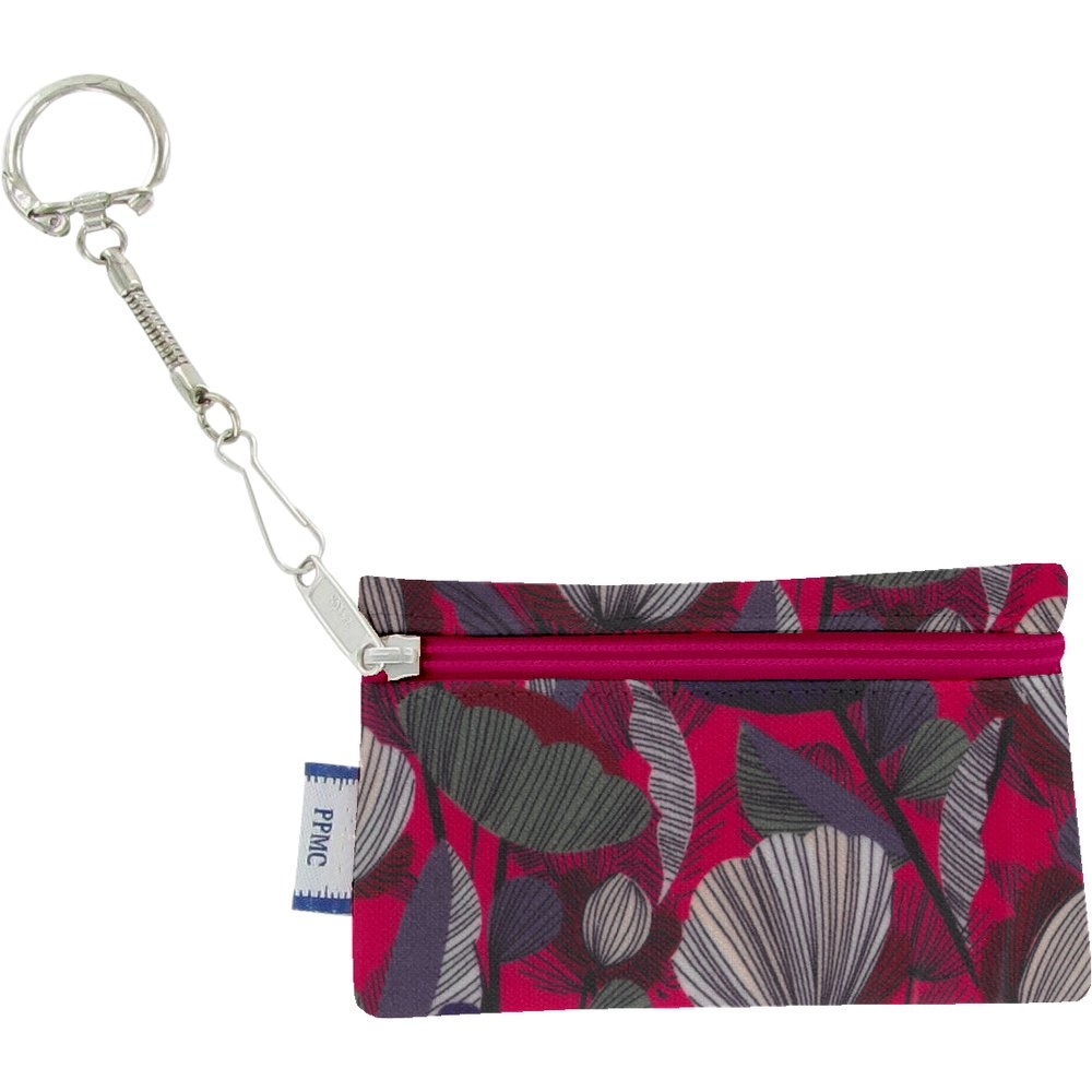 Pochette Porte-Clés Pavot Fuchsia