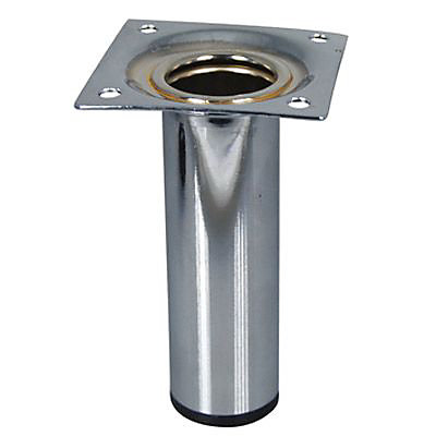 Pied de meuble Diall H. 100 mm x ø 30 mm chromé