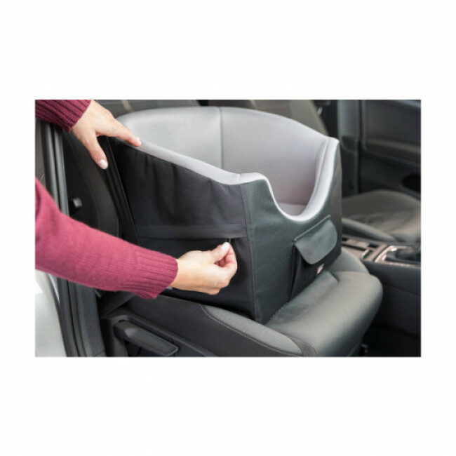 Siège de voiture confortable pour chien Trixie - dimensions 45 x 39 x 42 cm
