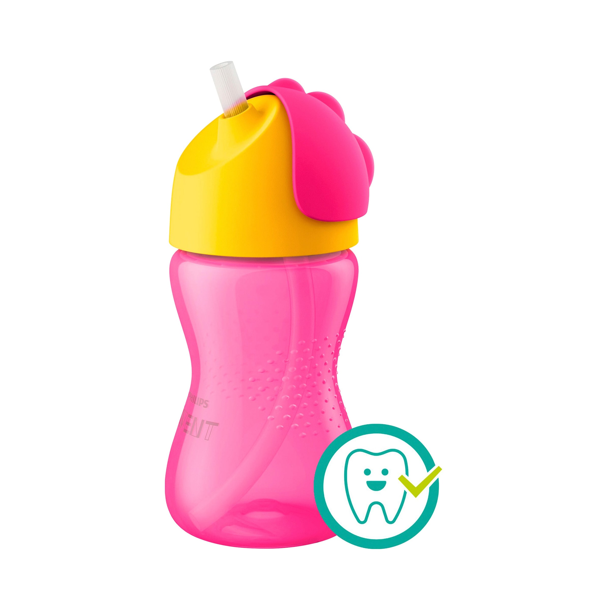 Philips Avent Trinklernbecher mit Strohhalm, SCF798/02, 300ml, 12-18M