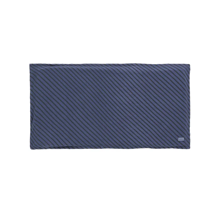 Nobodinoz - Landscape Bodenmatte, 60 x 120 x 4 cm, gestreift cobalt