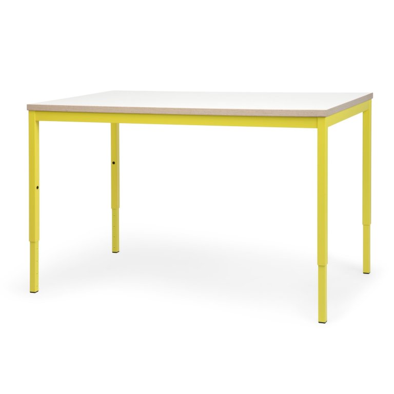 Modulor Tisch M für Kinder, schwefelgelb
