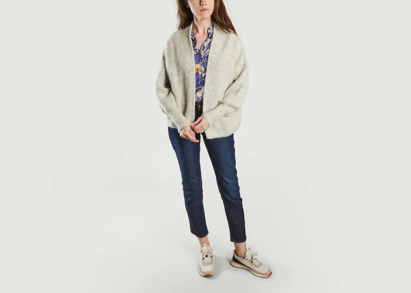 Gilet ouvert ample East American Vintage