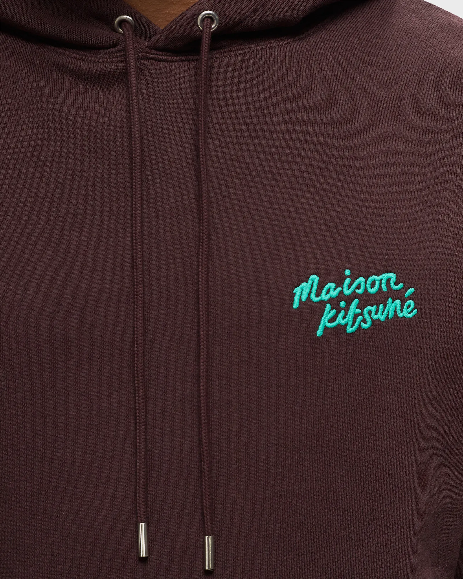 Maison Kitsune MAISON KITSUNE HANDWRITING REGULAR HOODIE