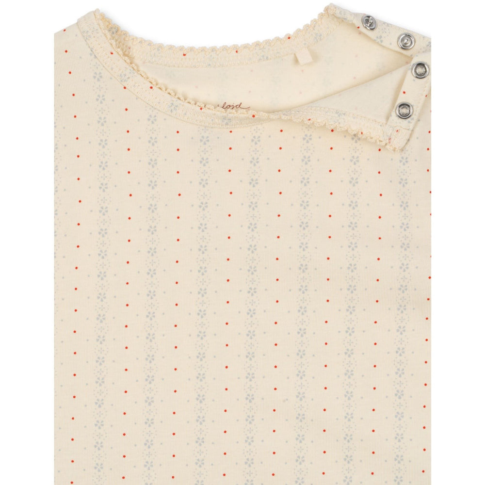 Køb Konges Sløjd Fete De Fleur Basic Onesie GOTS