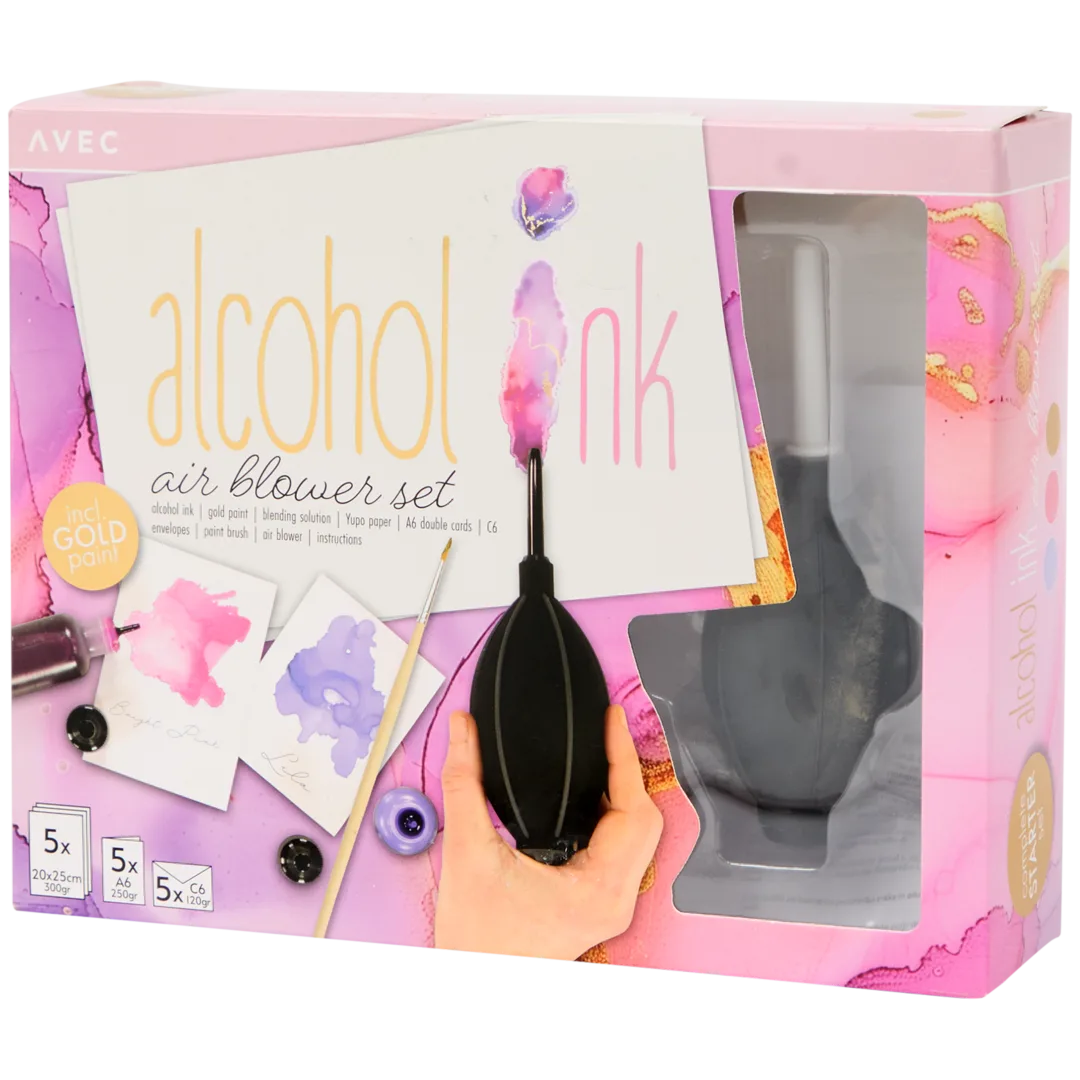 Kit souffleur pour encre à alcool