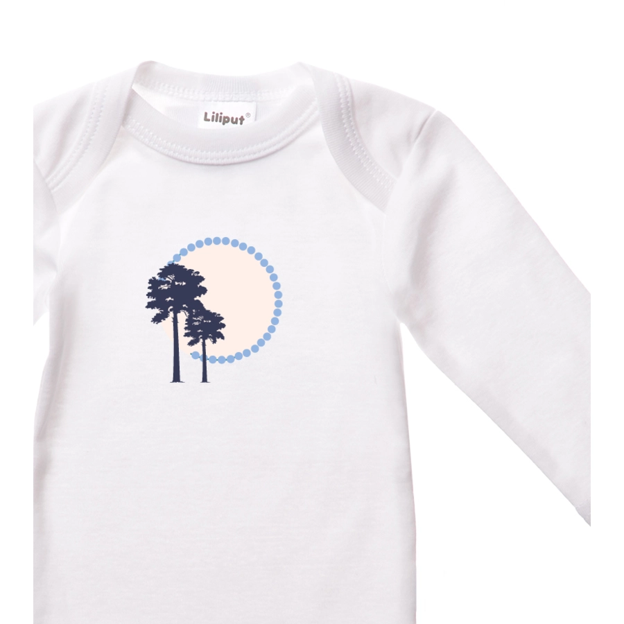 Liliput Amineckbody 2er-Pack AOP RITTER und Frontprint weiß, blau
