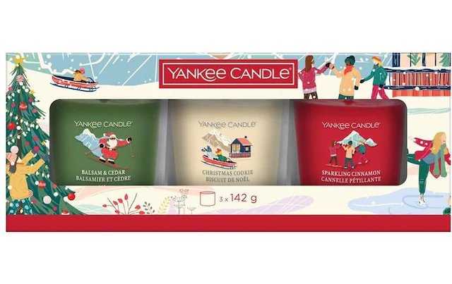 Yankee Candle Duftkerze »Set, Après Ski 3 x 143g«