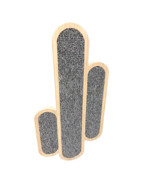 Adori Krabplank Cactus - Krabpalen - 59x29x1.7 cm Grijs