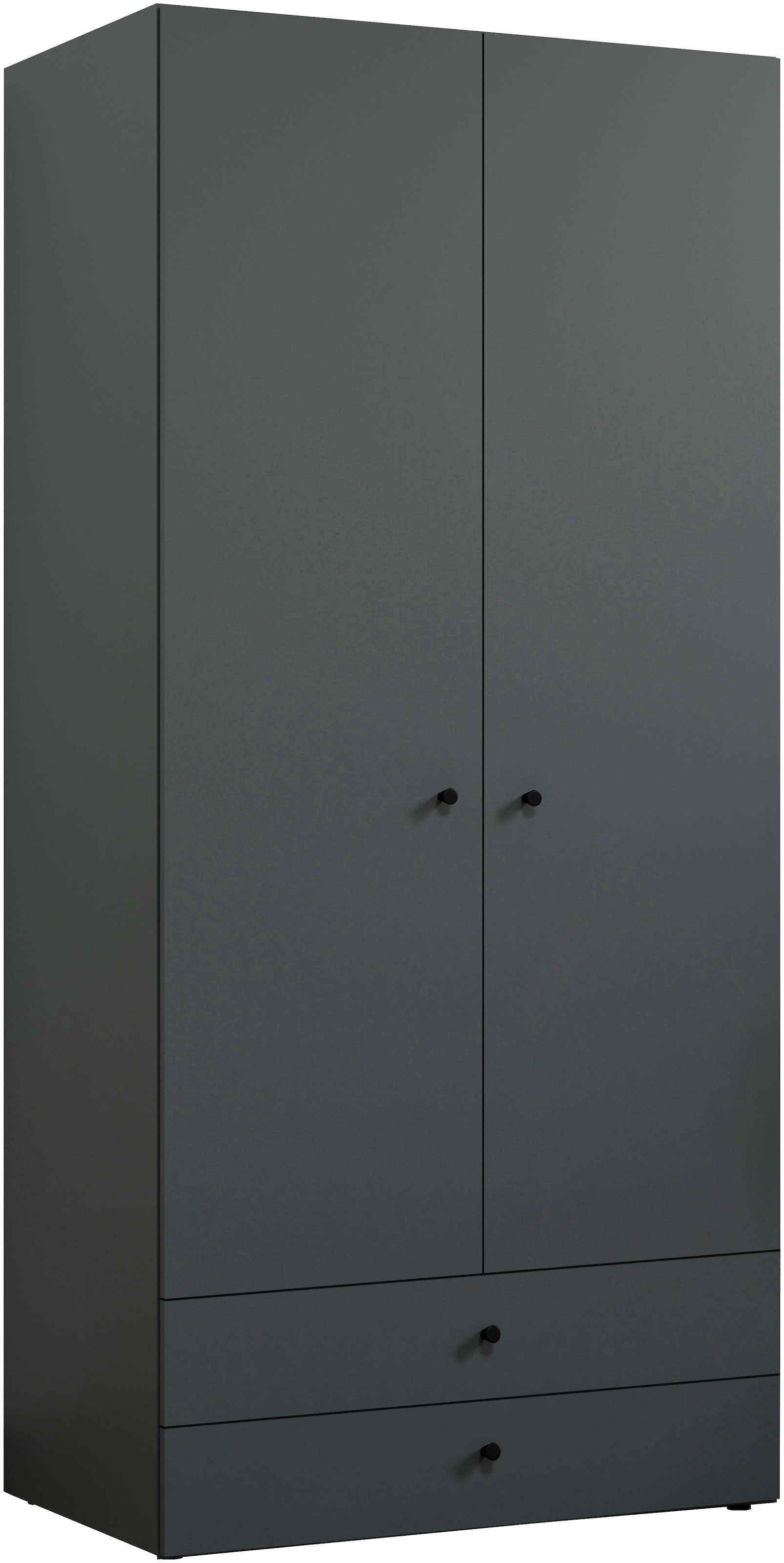 INOSIGN Kleiderschrank »Jersey Schlafzimmerschrank Garderobe Bestseller Schrank« Drehtürenschrank mit modernen Griffen Otto´s Choice, 1 Stk. tlg. Drehtürenschrank mit 2 Schubladen - (B/T/H) 85/52/188 cm
