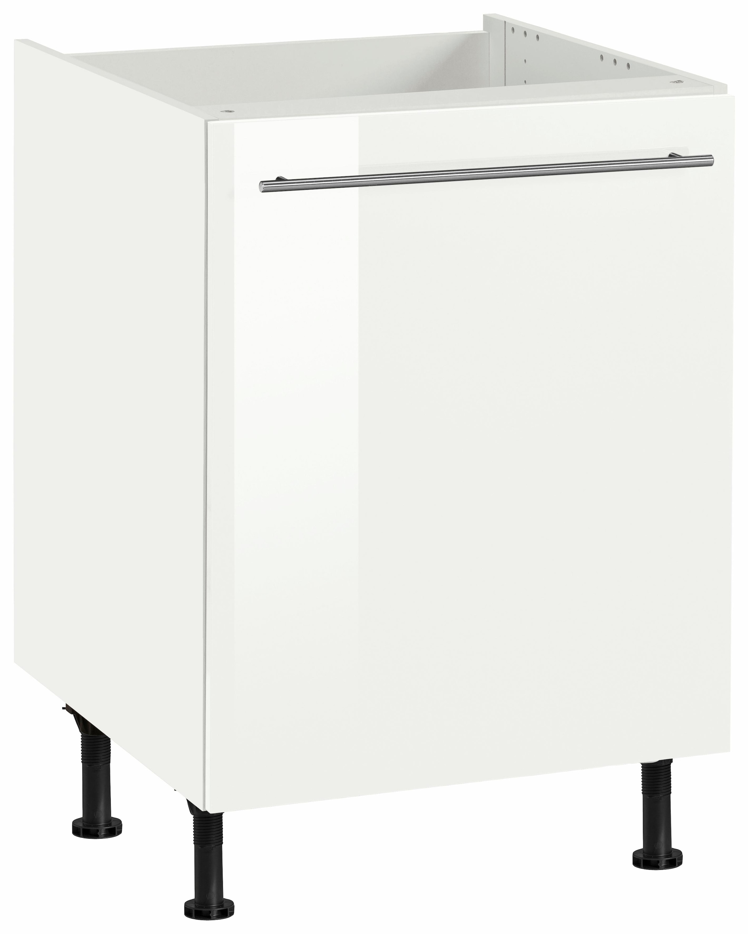 OPTIFIT Spülenschrank »Bern« 60 cm breit, mit 1 Tür, mit höhenverstellbaren Füssen, mit Metallgriff