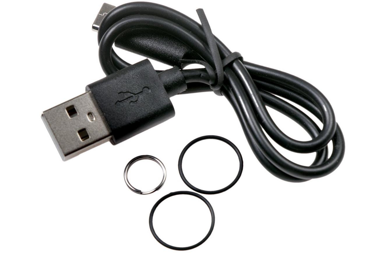 Fenix E09R oplaadbare edc zaklamp, 600 lumen