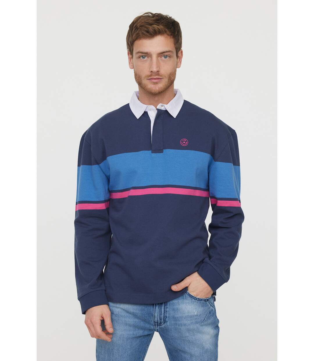 Polo manches longues coton regular BLINO