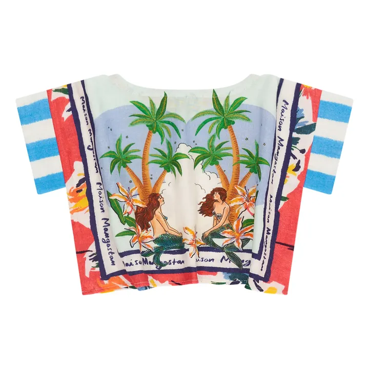Maison Mangostan T-Shirt Mermaid | Bleu ciel