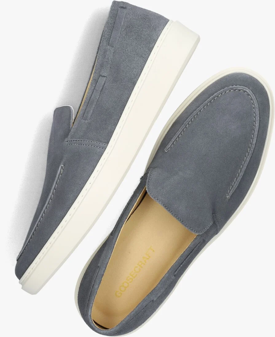 GOOSECRAFT blauwe goosecraft loafers mousse