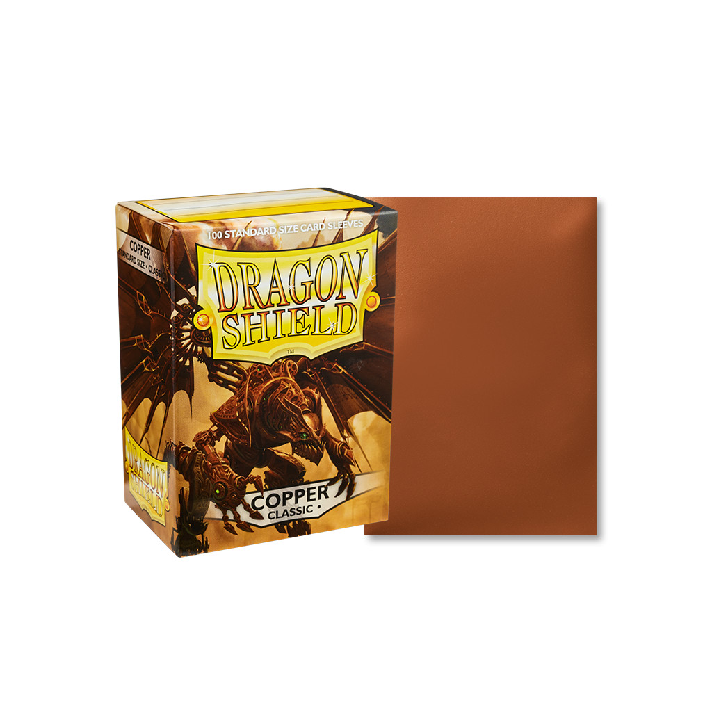 Dragon Shield - Standard 100 Sleeves : Couleur Copper