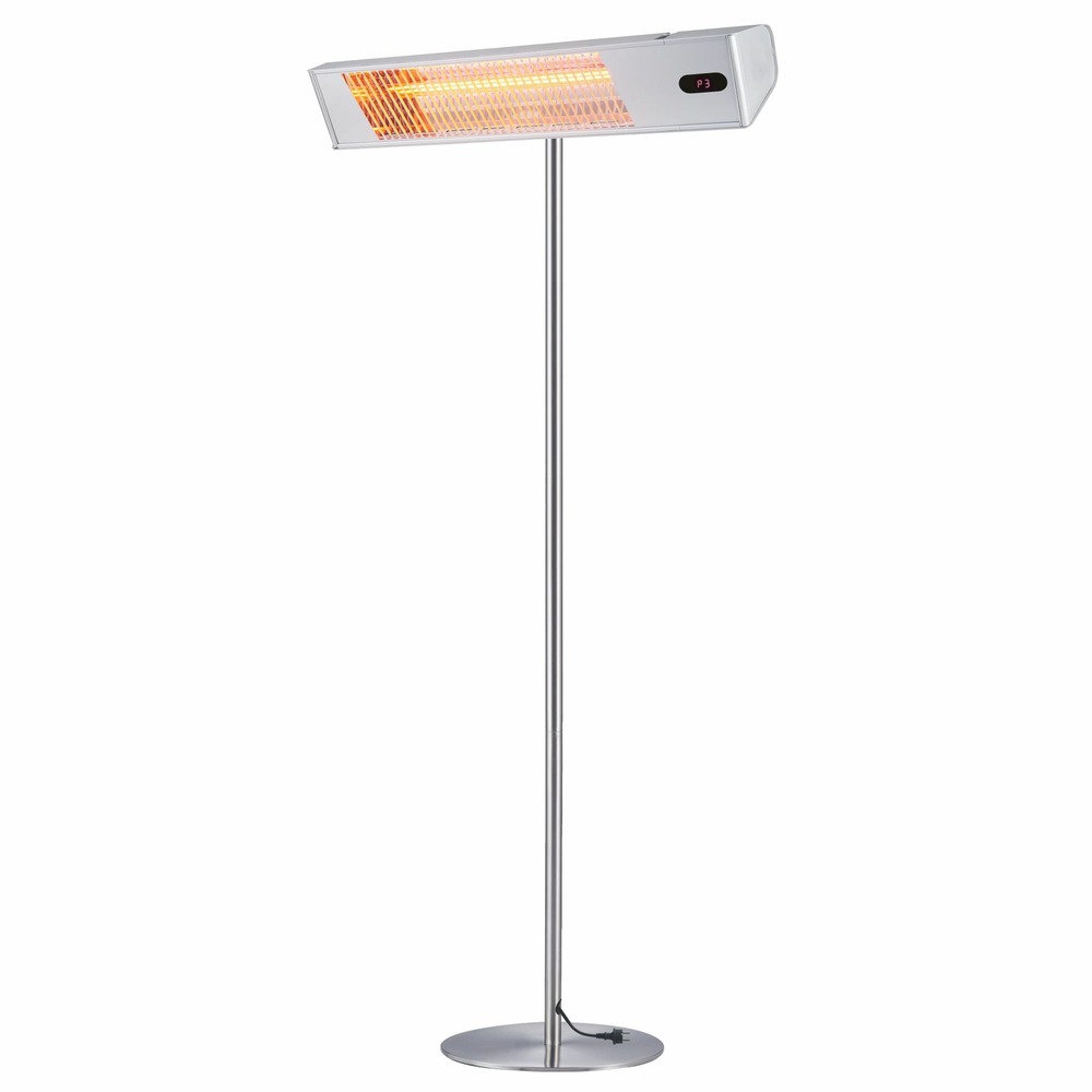 Projecteur infrarouge dexterieur 2000w gris sined caldo ira inox palo