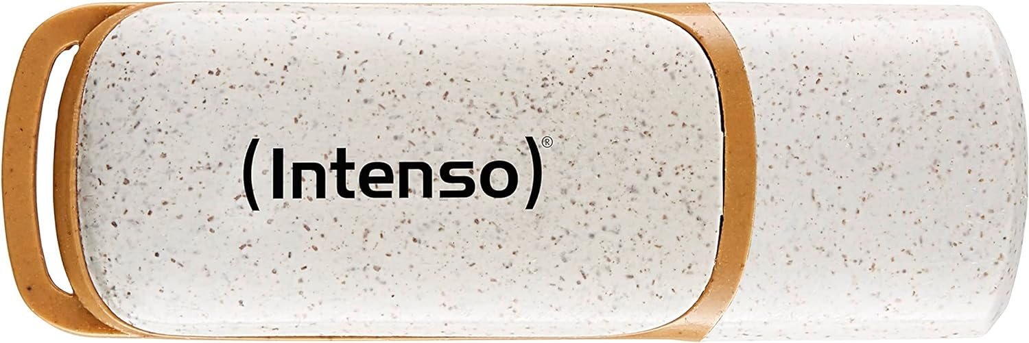 (128GB) Green Line USB 3.2 Speicher Stick Flash Drive mit 70 Mbit/s Lesegeschwindigkeit (3540491) - Beige / Braun
