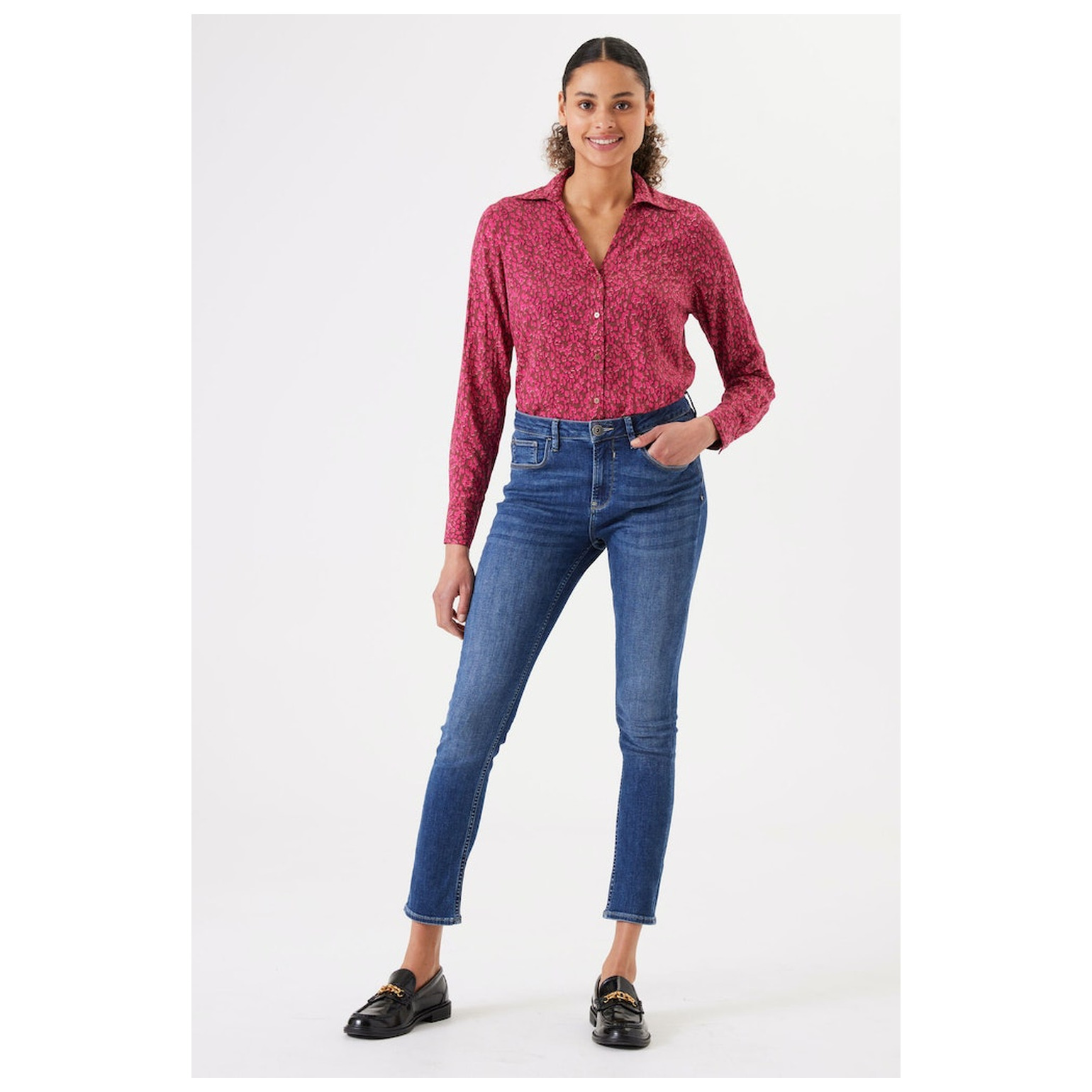 Garcia L30230_ladies shirts ls