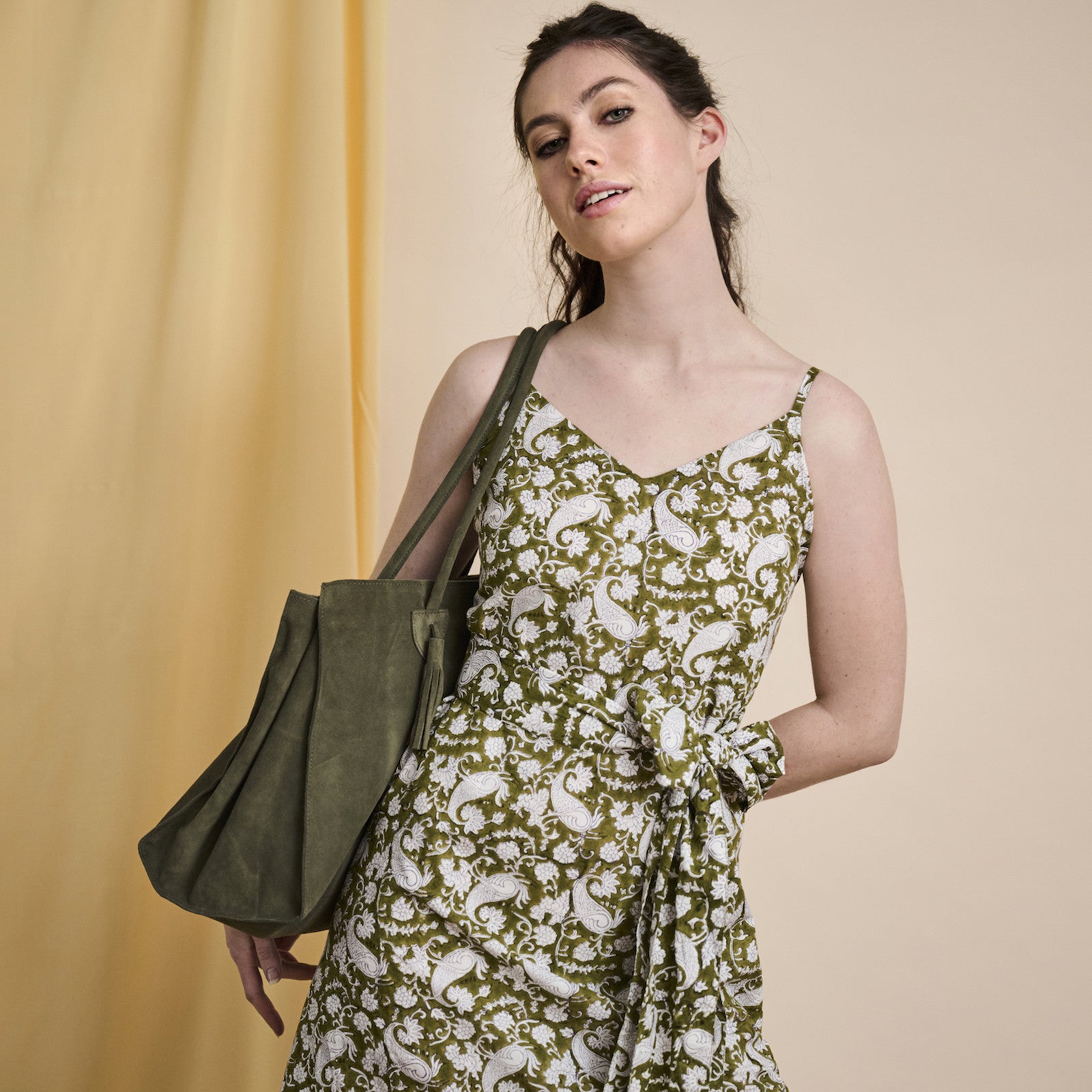 Kleid Boteh Green