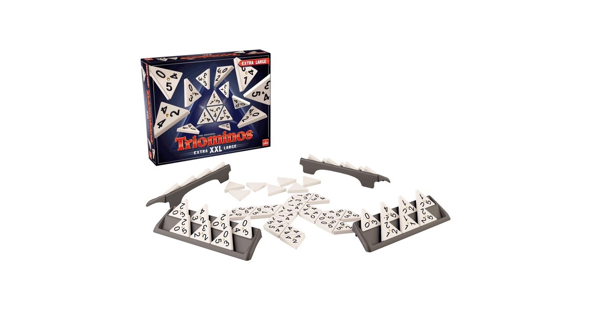 Goliath GamesTriominos - The Original Travel Spel  (Meertalig, 2 - 4 spelers, 20 - 40 minuten, Vanaf 6 jaar)