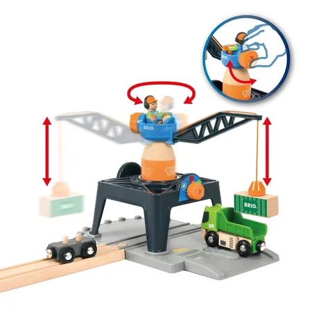 BRIO Smart Tech Große Containerverladestation
