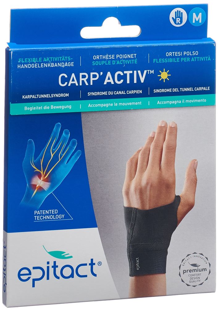 Epitact CARP'ACTIV FLEXIBEL<br>1 Stück, M, RECHTS