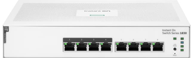 HPE Networking Instant On 1830 (8p Gigabit CL4 PoE 65W) netværksswitch