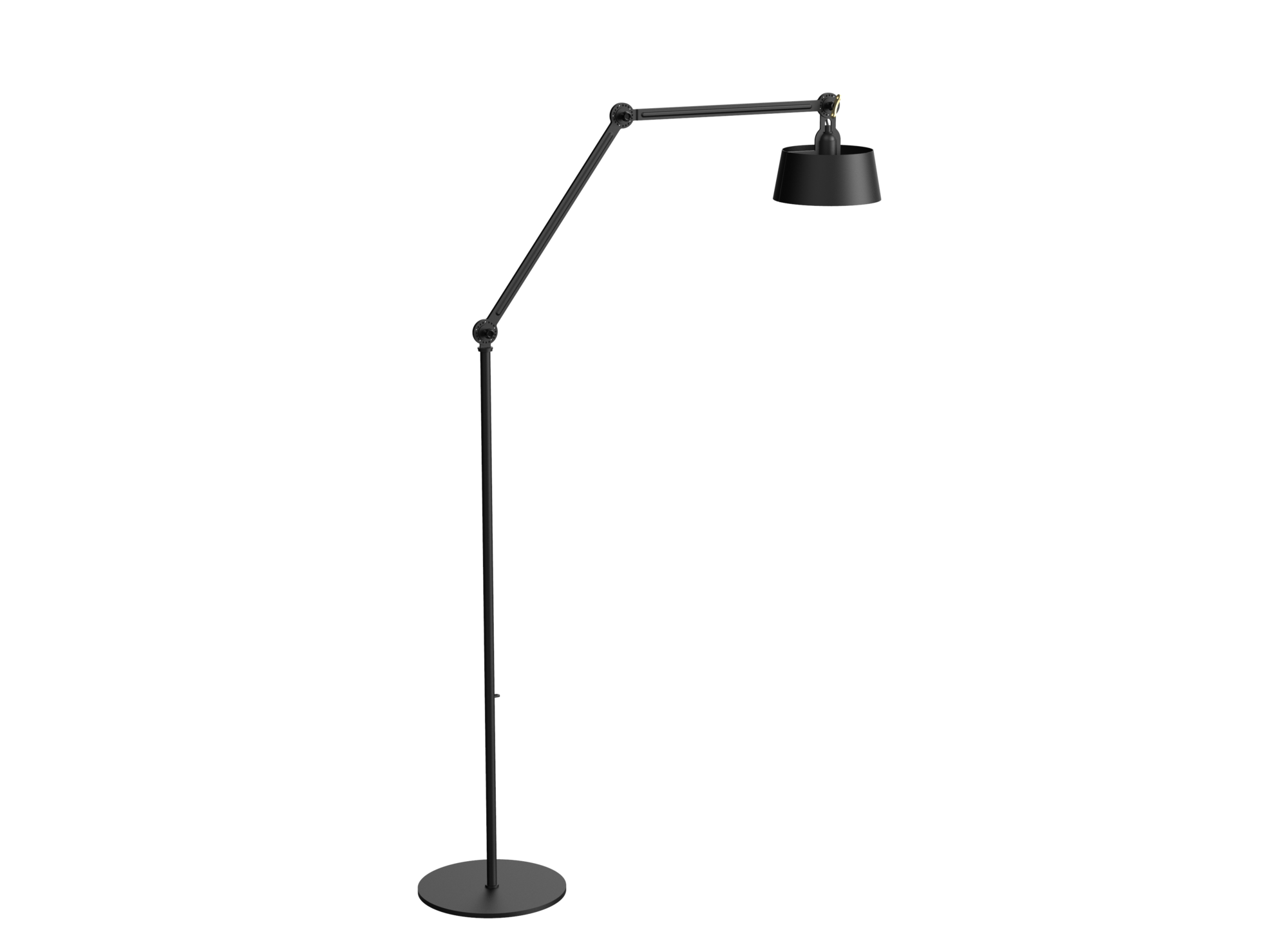 Vloerlamp Bolt Long upperfit 2 armen pure black