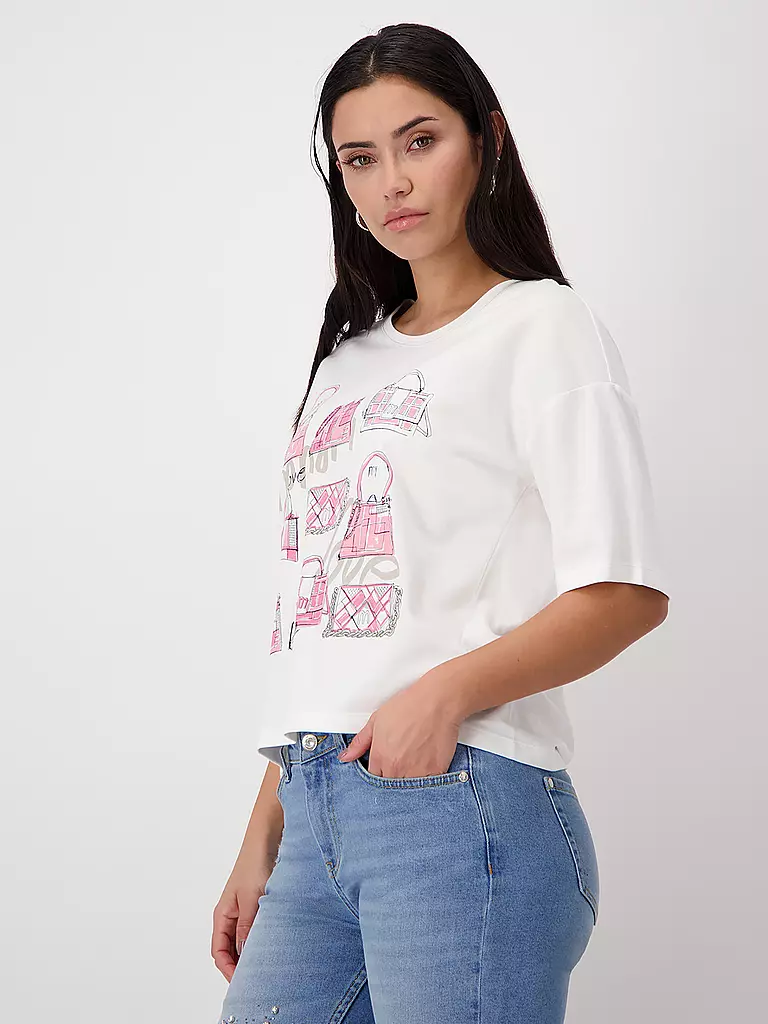 MONARI T-Shirt creme