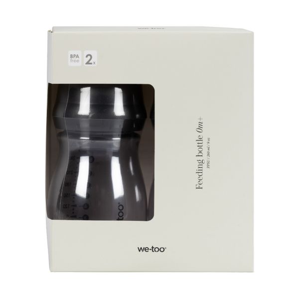 We-Too Standaardfles PPSU - 260 ml - Oatmeal - 2-pack