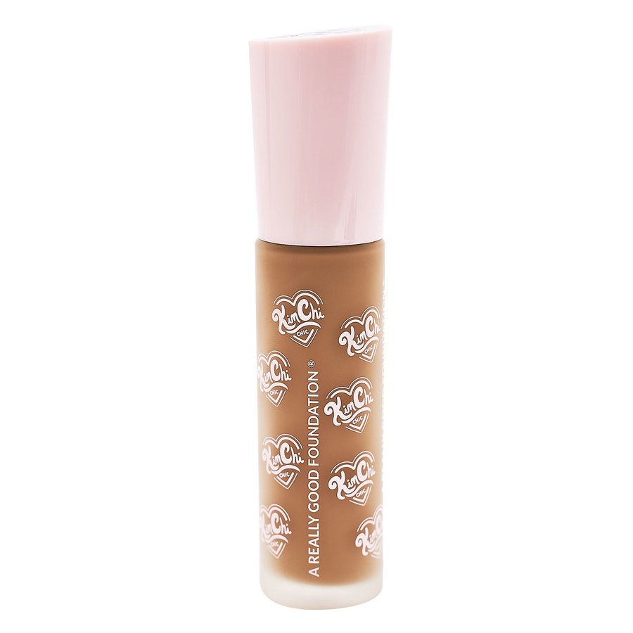 KimChi Chic A Really Good Foundation 130D Tan To Deep Skin With Warm Yellow Undertones 30ml