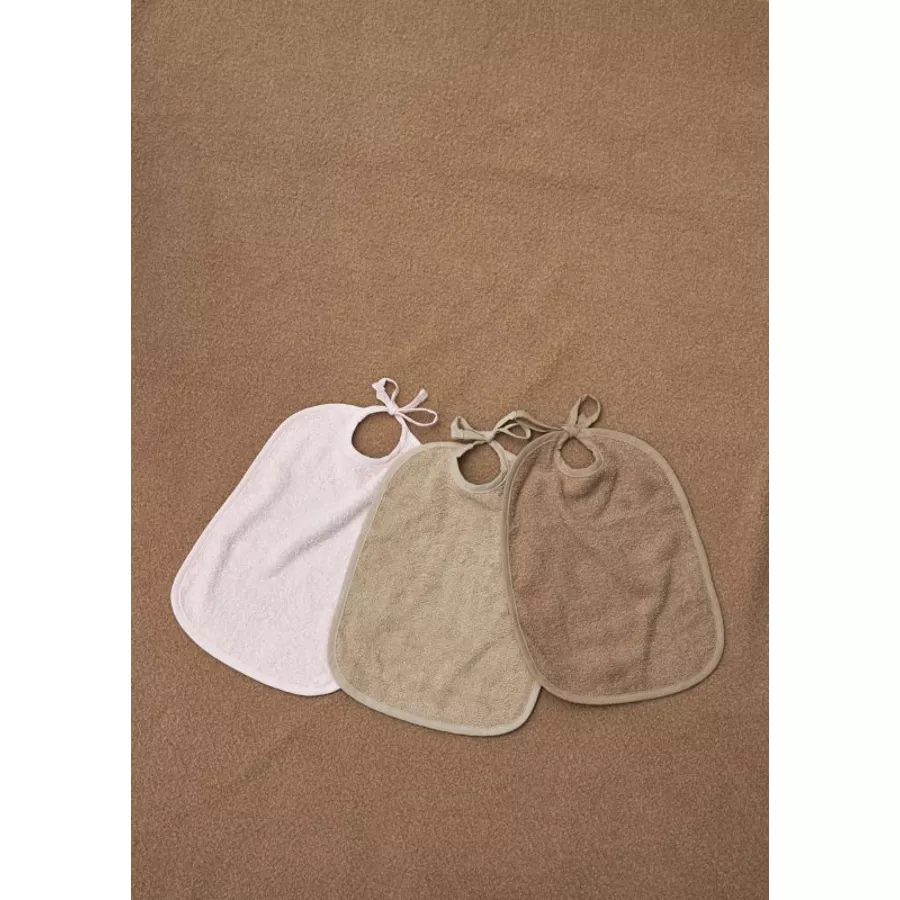 MEYCO Lätzchen 2er Pack Basic Frottee Soft Pink