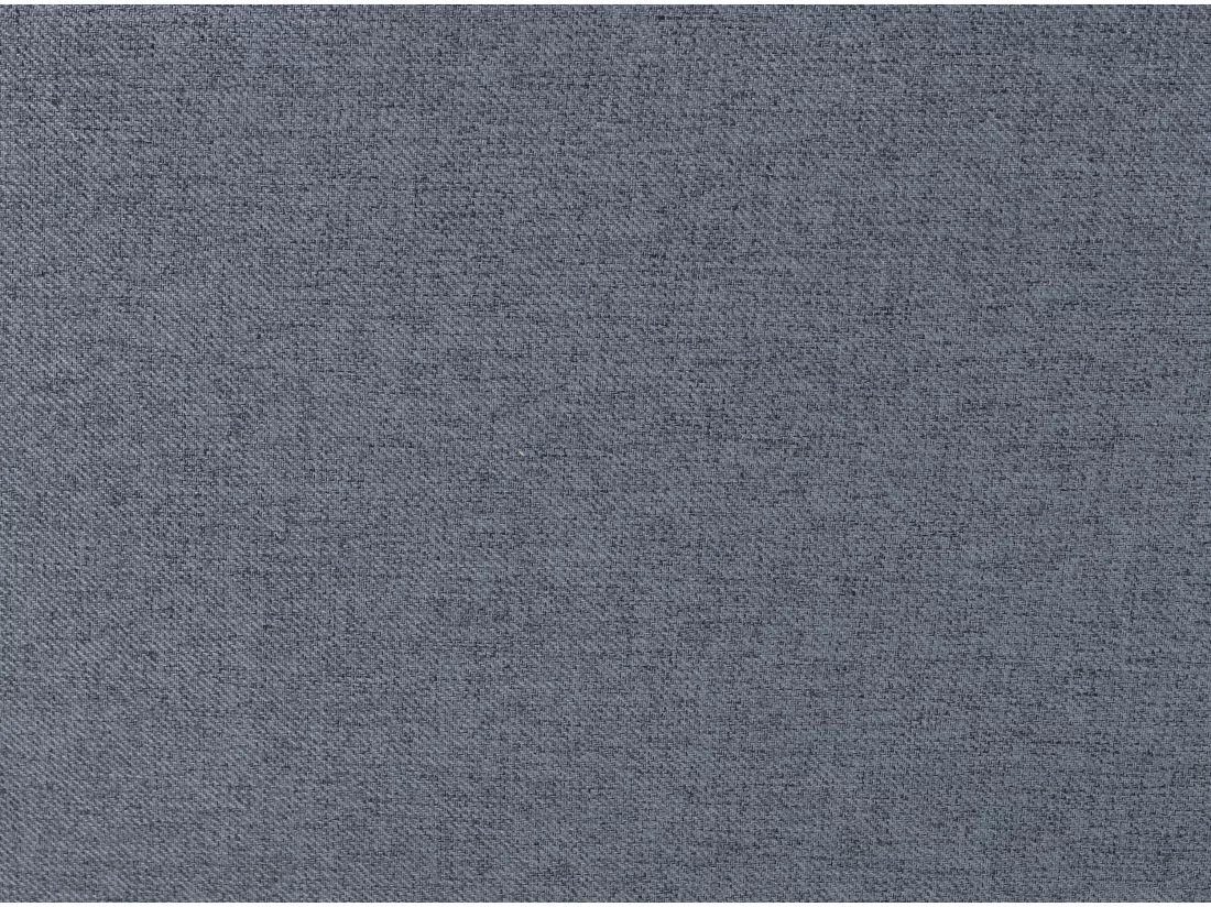 Ensemble complet boxspring tête de lit avec leds + sommiers relaxation électrique + matelas + surmatelas - 2 x 80 x 200 cm - Tissu - Bleu - ASTEMI de PALACIO