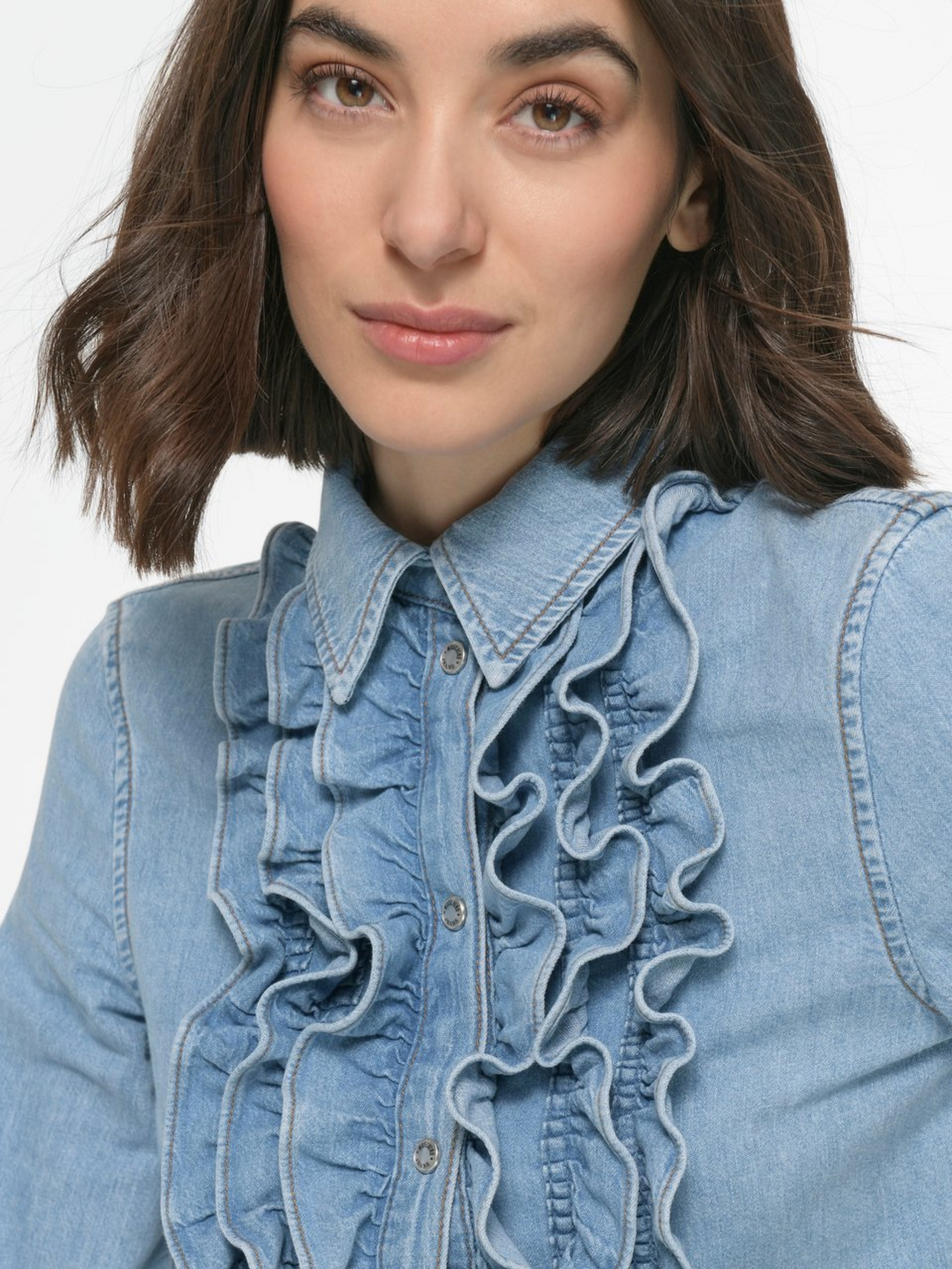 Jeansbluse