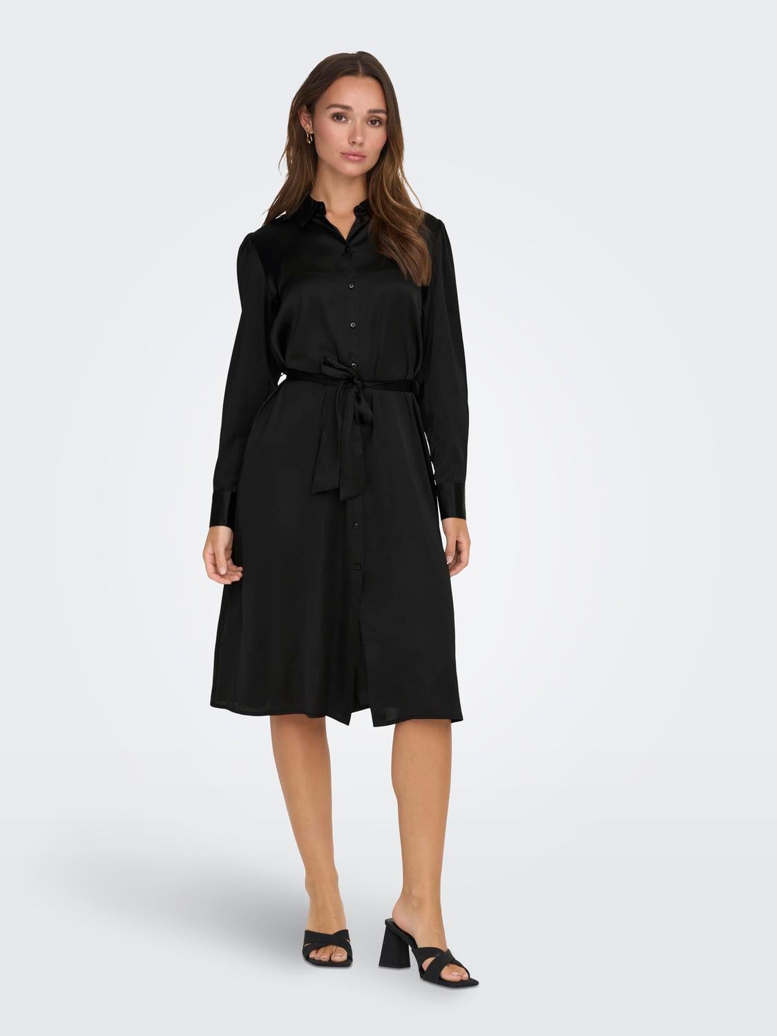 JDYFIFI Kurzes Kleid Black