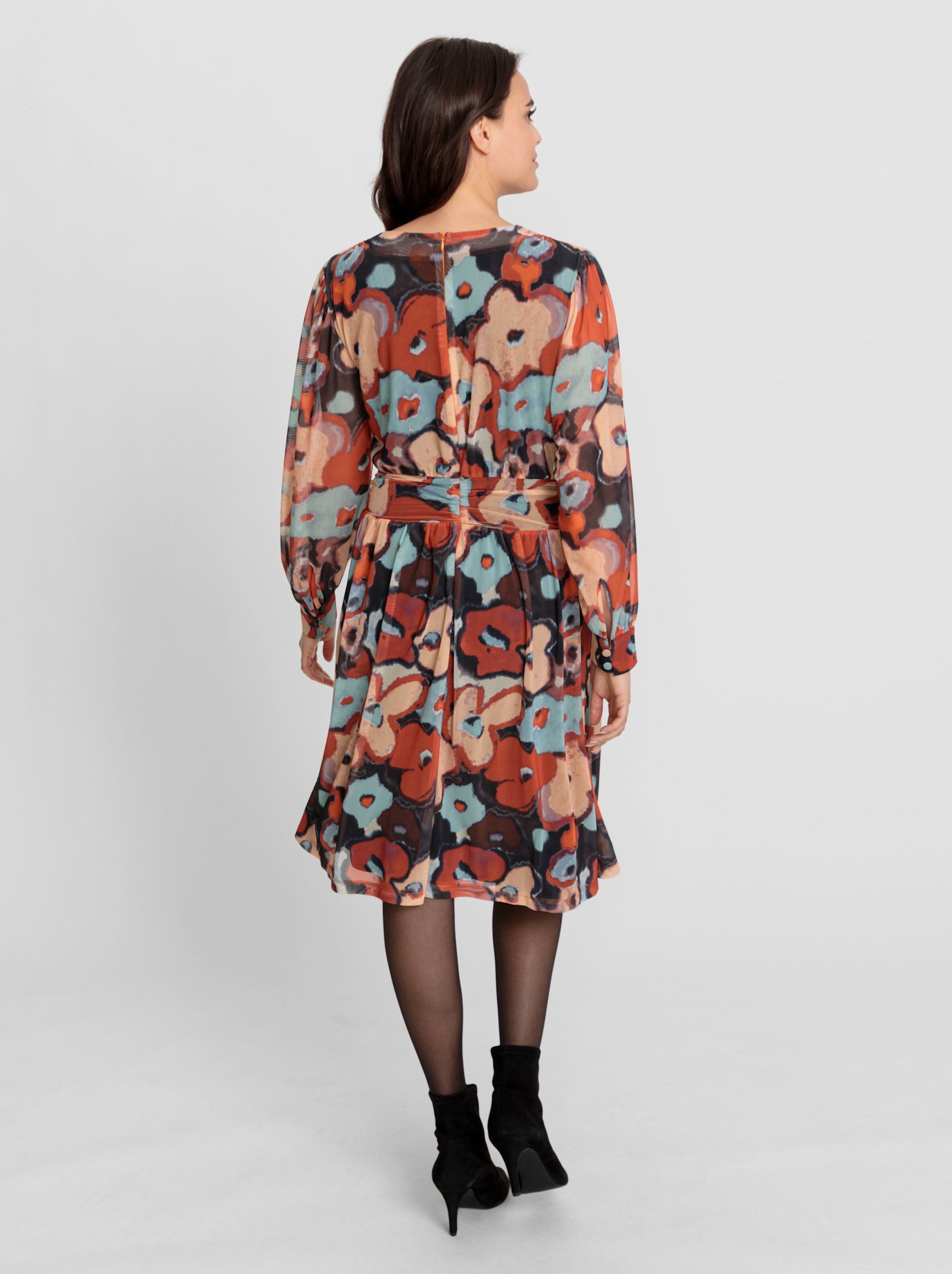 Druck-Kleid