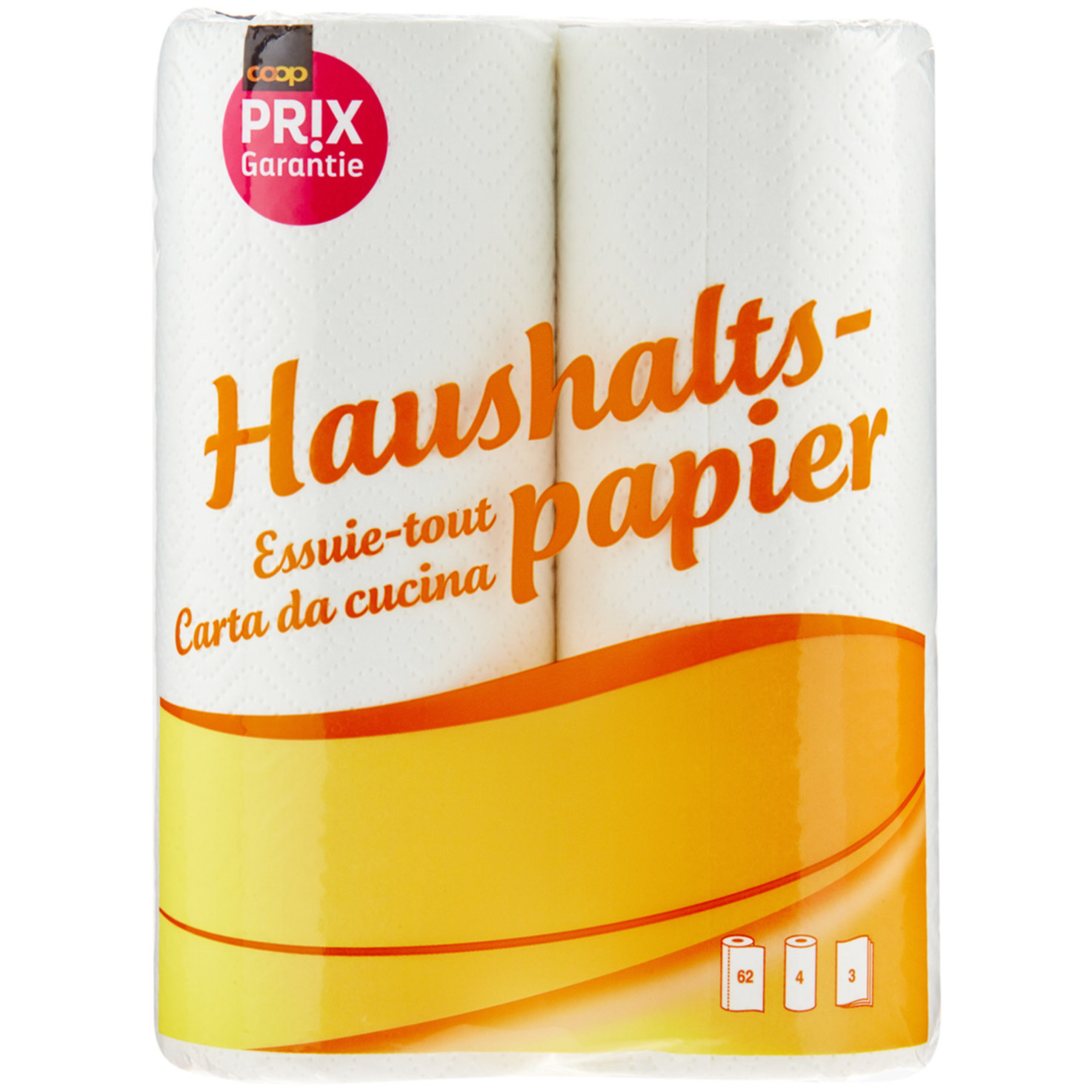 Prix Garantie Haushaltspapier 4 Rollen