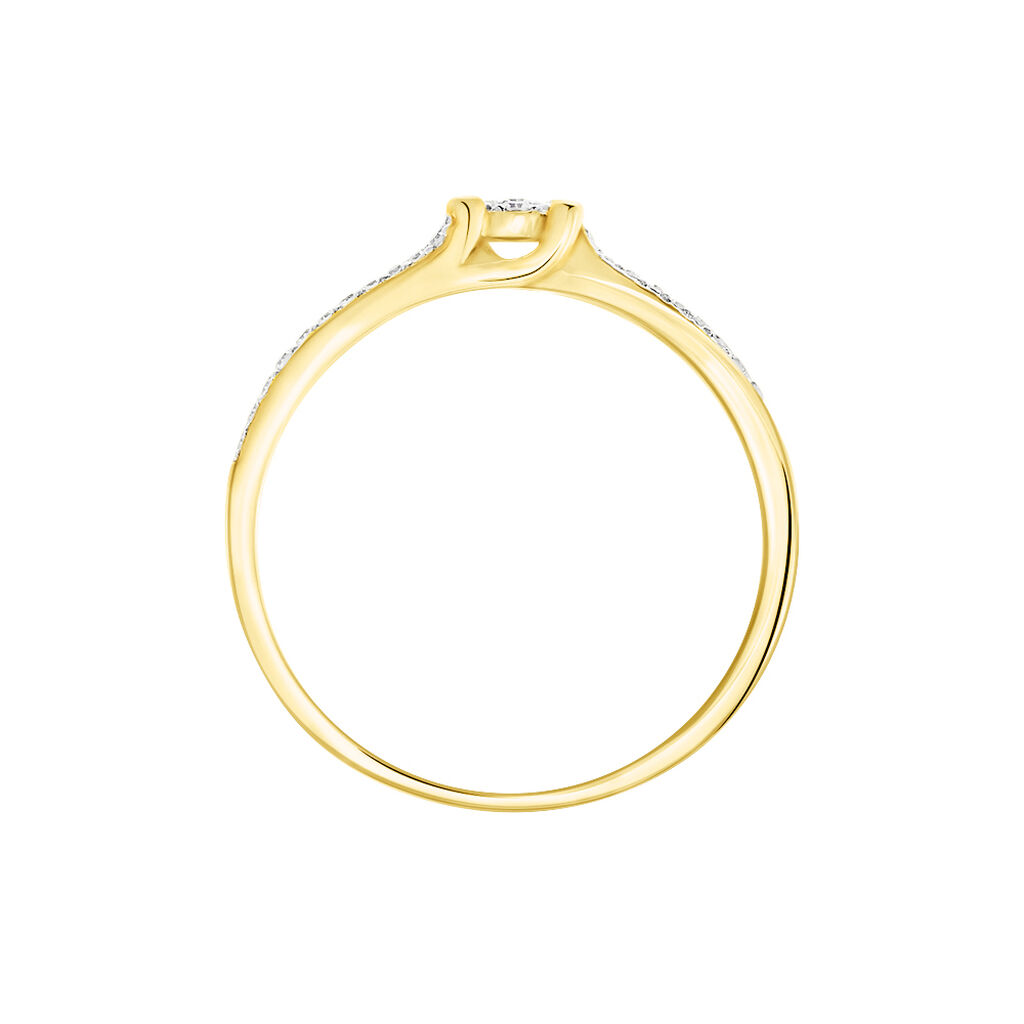 Bague Josane Or Jaune Diamant