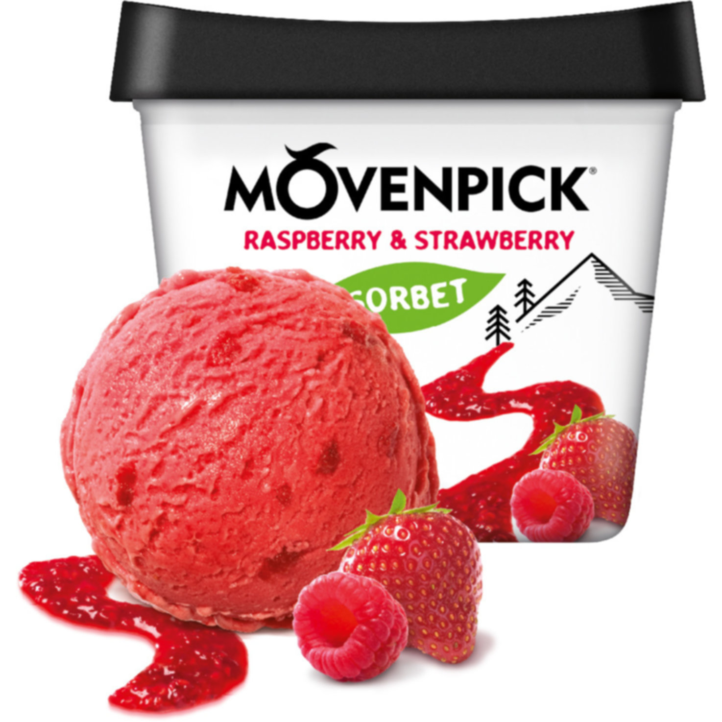 Mövenpick Sorbet Himbeer & Erdbeer