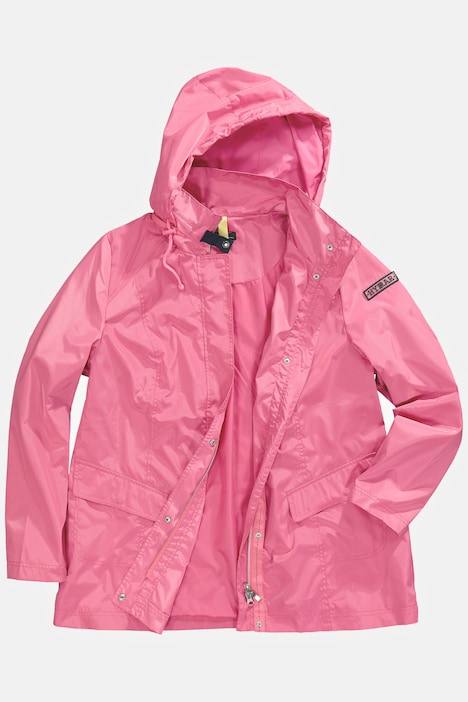 HYPRAR Funktionsjacke, Stehkragen, Kapuze, 2-Wege-Zipper