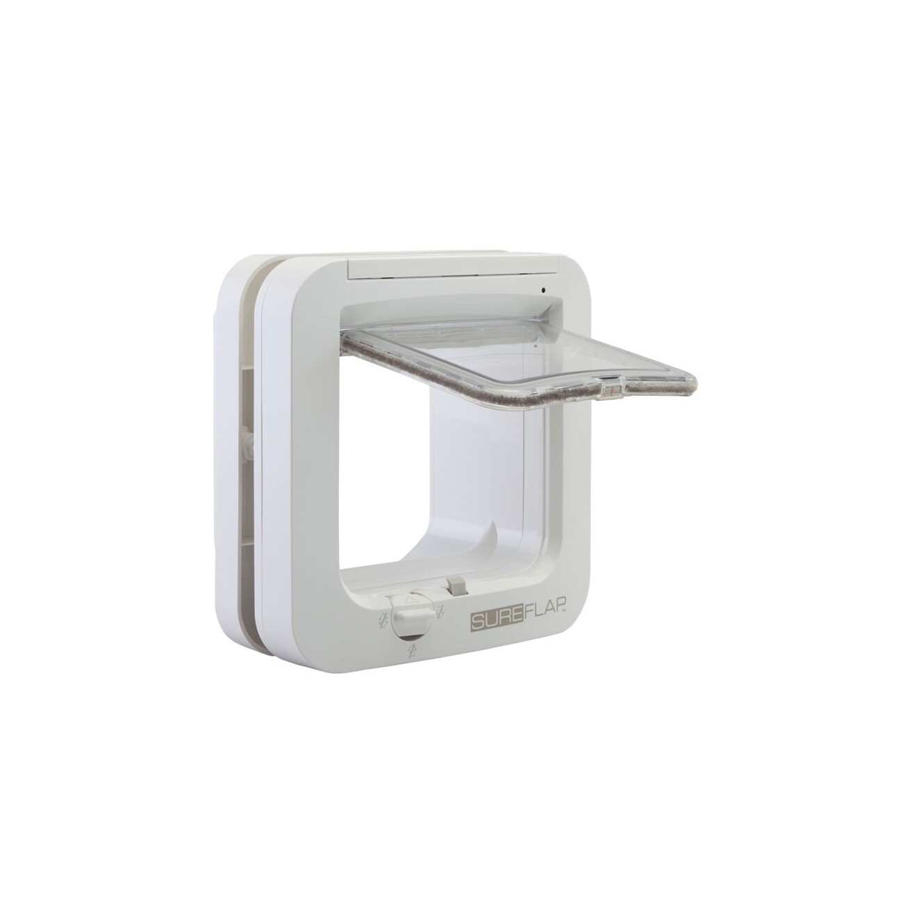 SureFlap Mikrochipgesteuerte Katzenklappe weiß