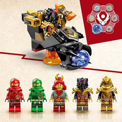 LEGO® NINJAGO® Forvandlings-lavadragen Heatwave 71793